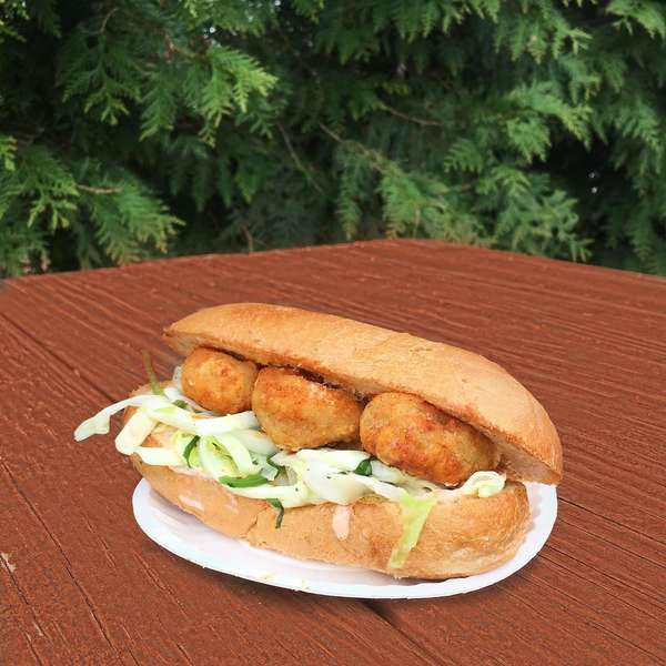 shrimp hoagie
